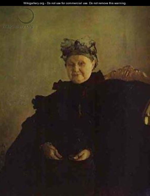 Portrait Of Maria Morozova 1897 - Valentin Aleksandrovich Serov