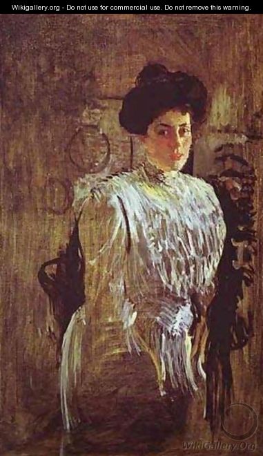 Portrait Of Margarita Morozova 1910 - Valentin Aleksandrovich Serov