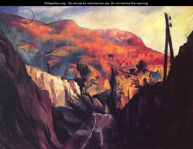 Zebegeny Valley 1927 - Istvan Desi-Huber