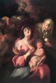 Holy Family with Joachim and Anna - Felix Ivo Leicher