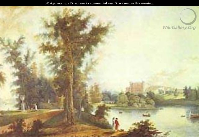 View On The Gatchina Palace From Long Island 1798 - Semen Fedorovich Shchedrin