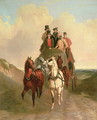 A Coach and Four on an Open Road - William Joseph Shayer