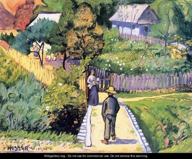 In the Garden 1906 - Tibor Boromisza