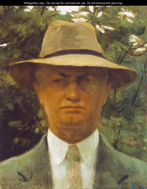 Self portrait 1936 - Istvan Boldizsar