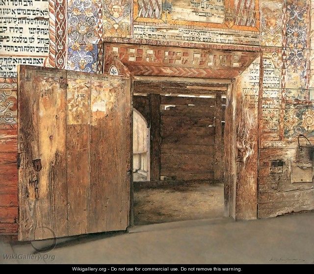 Portal of the Rabbi 1898 - Isidor Kaufmann