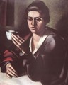 Woman with a Cup 1916 - Janos Kmetty