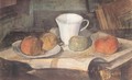 Still life with Fruits 1930 - Janos Kmetty