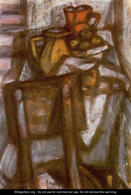 Laid Table 1950 - Janos Kmetty