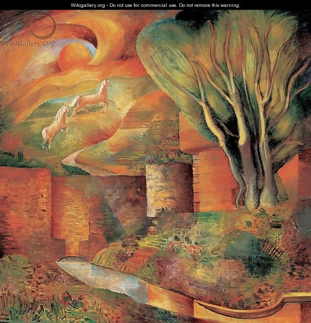 Landscape 1934 - Vilmos Perlrott-Csaba