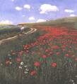 Poppies in the Field 1902 - Pal Merse Szinyei