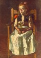 Girl with Geranium 1917 - Jeno Remsey