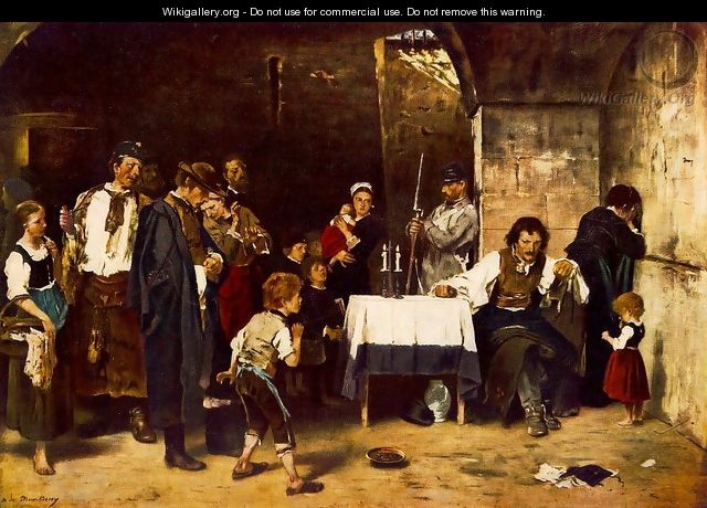 The Condemned Cell II 1880 - Mihaly Munkacsy