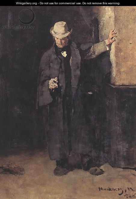 Study to the Pawn Office 1873 74 - Mihaly Munkacsy