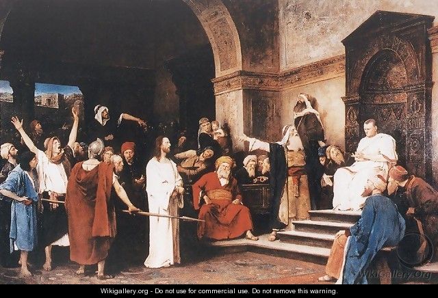 Christ before Pilate 1881 - Mihaly Munkacsy