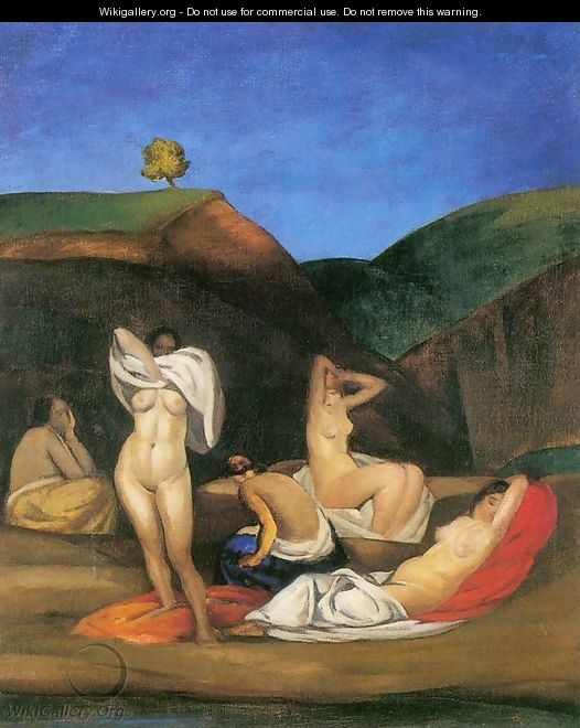 Nudes in the Landscape 1924 - Maria Modok