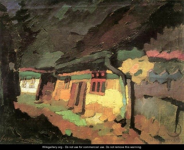 Yellow House 1933 - Odon Marffy