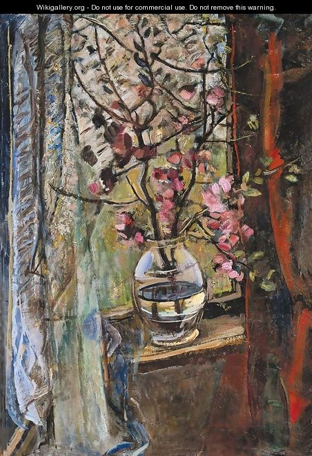 Flowers in Window 1960 - Istvan Reti