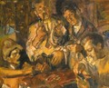 Card Players 1945 - Istvan Reti