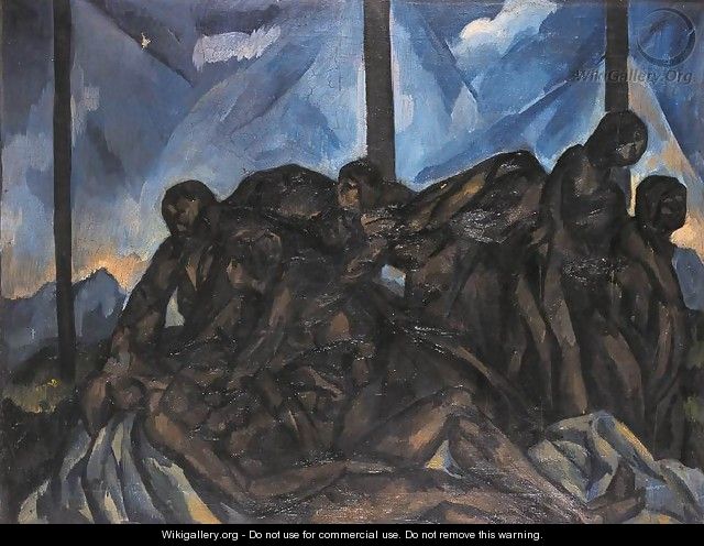 Deposition from the Cross mid 1920s - Tibor Duray