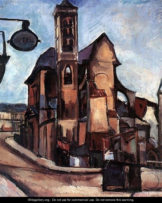 Church in Paris 1926 - Tibor Duray