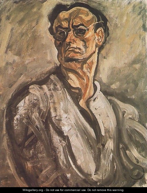 Self portrait 1910s - Bela Onodi