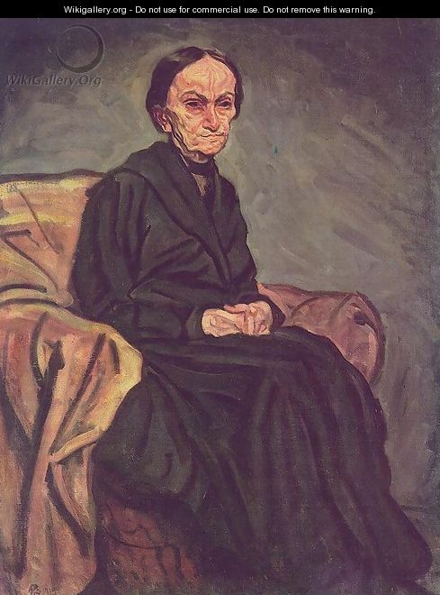 Portrait of my Mother 1918 - Bela Onodi