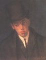 Portrait of Lajos Gulacsy 1907 - Marsden Hartley
