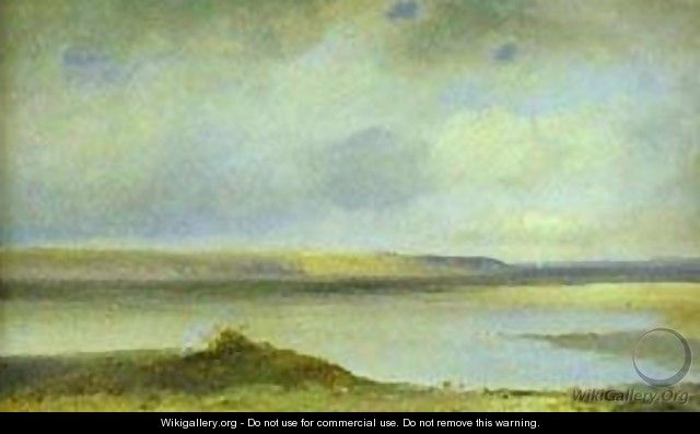 The Volga River Vistas 1870s - Alexei Kondratyevich Savrasov