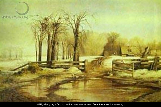 Spring Day 1873 - Alexei Kondratyevich Savrasov