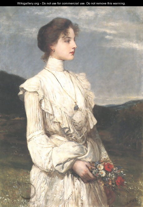 Soring Portrait of Ilona Lippich 1894 - Roelandt Jacobsz Savery