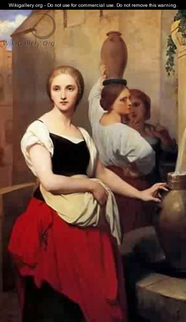 Margaret at the Fountain 1852 - Antoine Rivalz