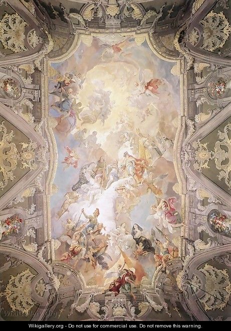 Glorification of the Hungarian Saints 1772 74 - Franz Anton Maulbertsch