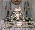 Still-life with China Clock 1910 - De Lorme and Ludolf De Jongh Anthonie