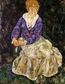 Portrait of the Artist Wife Seated 1918 - Egon Schiele
