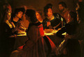 The Wedding Supper - Gerrit Van Honthorst
