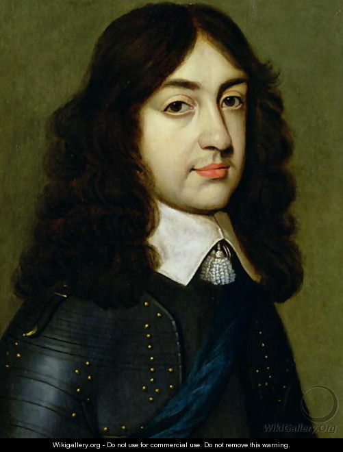 Portrait of Charles II - Gerrit Van Honthorst