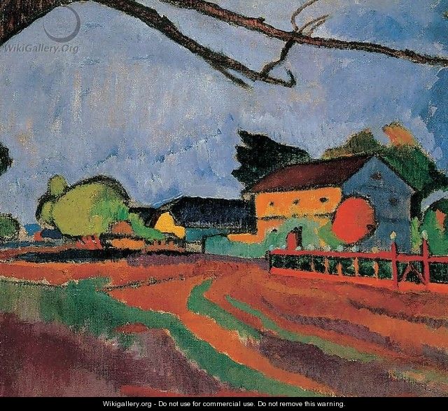 Rural Landscape 1911 12 - Frigyes Frank
