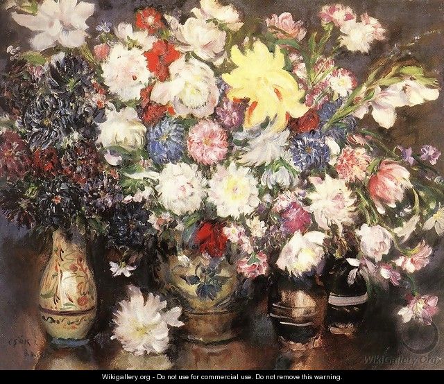 Still life with Flowers 1929 - Istvan Csok