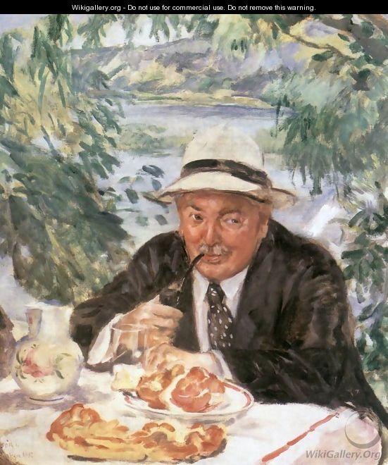 Godfather at Breakfast 1932 - Istvan Csok