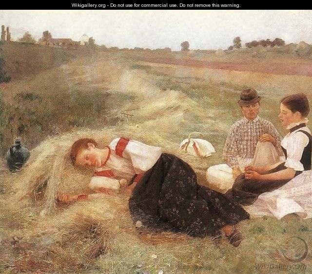 Gathering Hay 1890 - Istvan Csok