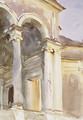 Loggia, Villa Giulia Rome ca 1907 - John Singer Sargent