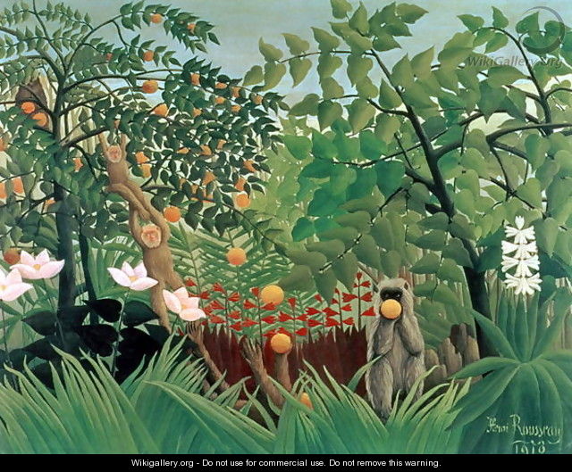 Exotic Landscape 1910 - Henri Julien Rousseau