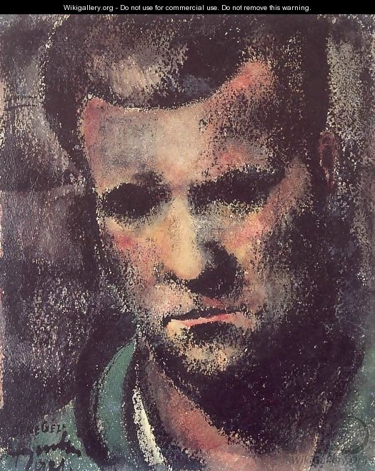 Self portrait 1921 - Fernand Toussaint