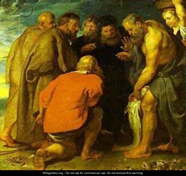 St Peter Finding The Tribute Money 1618 - Peter Paul Rubens