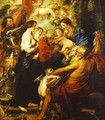 Madonna With The Saints 1638-1640 - Peter Paul Rubens