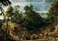 Landscape with Milkmaids and Cows 1616 - Peter Paul Rubens