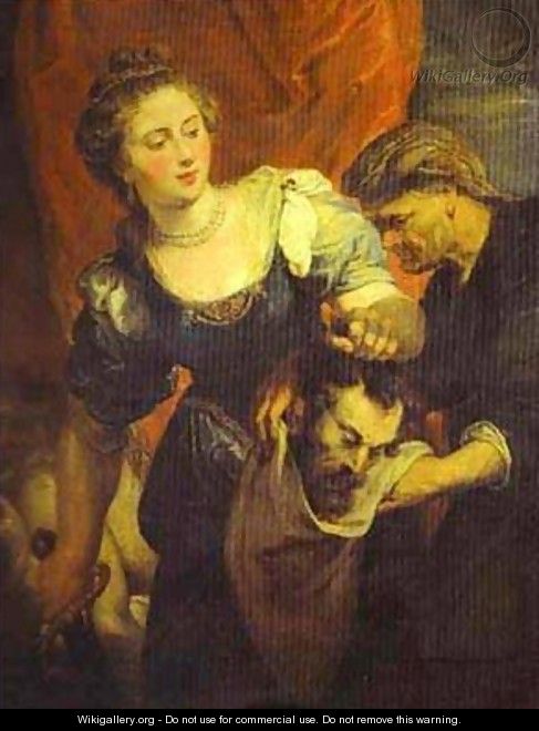 Judith With The Head Of Holofernes 1620-1622 - Peter Paul Rubens