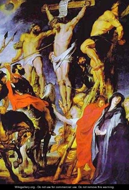 Christ On The Cross 1620 - Peter Paul Rubens