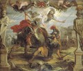 Achille Slays Hector - Peter Paul Rubens