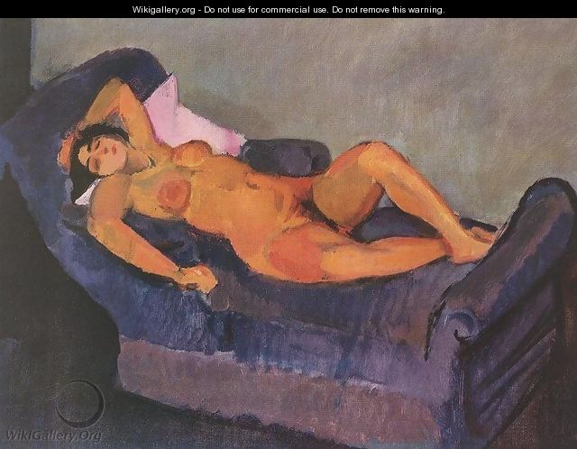 Reclining Nude 1906 - Paul Brill